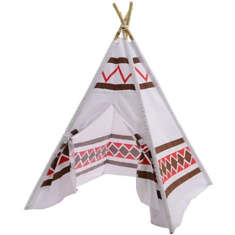 Tipi Enfant Motifs Amérindien - Jardideco 1 Tipi Enfant Motifs Amérindien - Jardideco