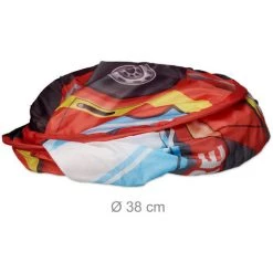 Relaxdays Tente De Jeu Enfants Camion Pompiers Filles Garçons 3 Ans Pop Up Intérieur Extérieur 70 X 110 X 70 Cm, Rouge -Lit enfant Soldes Boutique 10367913 3