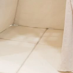 SUNNY Alba Tente Tipi Pour Enfants En Crème | Tente De Jeu Avec Tapis Pour L'intérieur / Chambre | 120x120 Cm - Blanc -Lit enfant Soldes Boutique 11027470 3