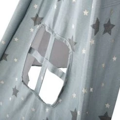 Tipi Argenté 5 Pieds Pour Enfant - H160 Cm -PEGANE- -Lit enfant Soldes Boutique 12941612 3