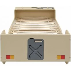 VidaXL Lit Tout-terrain Pour Enfants 90 X 200 Cm Camouflage - Beige -Lit enfant Soldes Boutique 13649404 5