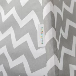Beeloom - Tente ZIGZAG TIPI Gris / Blanc -Lit enfant Soldes Boutique 15764068 3