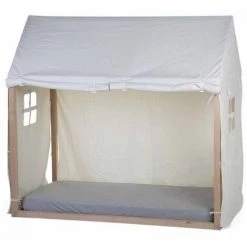 Housse De Maison De Lit Blanc 150x80x140 Cm CHILDHOME
