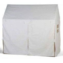 Housse De Maison De Lit Blanc 150x80x140 Cm CHILDHOME -Lit enfant Soldes Boutique 15863420 5