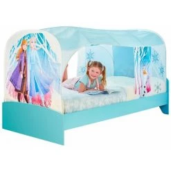 Tente De Lit Enfant Motif Reine Des Neiges - Dim : 200 X 90 X 90cm -PEGANE-