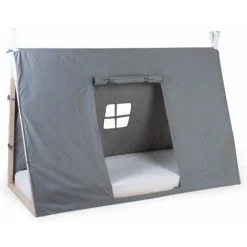 Housse De Lit Tipi Gris 90x200 Cm CHILDHOME