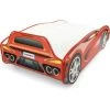 LEOMARK Moderne Lit D'Enfant Toddler En Bois Avec Un Matelas Sport Car