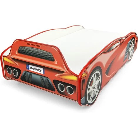 LEOMARK Moderne Lit D'Enfant Toddler En Bois Avec Un Matelas Sport Car 1 LEOMARK Moderne Lit D'Enfant Toddler En Bois Avec Un Matelas Sport Car