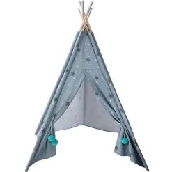 Tipi Argent Avec Son Tapis Gris Atmosphera For Kids -Lit enfant Soldes Boutique 18505949 4
