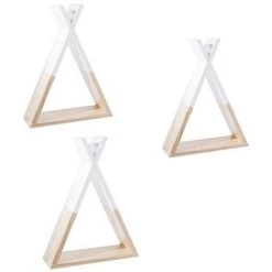 ATMOSPHERA FOR KIDS Lot De 3 Tipi Étagères Blanc Atmosphera
