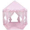 OOBEST Tente Pliable Portative De Jeu Pour Enfants Princesse Pop Up Chateau Filles Jouet Tente (Rose) Pour Maison Plage, Etc