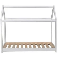 LE QUAI DES AFFAIRES Lit Cabane PANDA 70x140 + 1 Sommier / Blanc/ 145x77x124 -Lit enfant Soldes Boutique 21447428 3