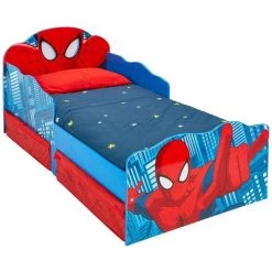 MOOSE TOYS Lit Enfant Spiderman Marvel Design Tiroirs De Rangement Tete De Lit Lumineuse - Bleu, Rouge 8 MOOSE TOYS Lit Enfant Spiderman Marvel Design Tiroirs De Rangement Tete De Lit Lumineuse - Bleu, Rouge -Lit enfant Soldes Boutique 22746528 4