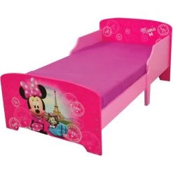 CIJEP Lit Enfant Minnie Mouse Disney Paris - Rose