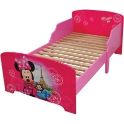 CIJEP Lit Enfant Minnie Mouse Disney Paris - Rose -Lit enfant Soldes Boutique 22746629 3