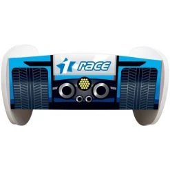 BEBEGAVROCHE Pack Complet Lit Enfant Voiture Formule 1 Race= Lit+Matelas & Parure+Couette+Oreiller - Bleu -Lit enfant Soldes Boutique 22747300 4