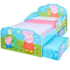 MOOSE TOYS Lit Enfant Peppa Pig Famille Avec Tiroirs De Rangement - Rose -Lit enfant Soldes Boutique 23573155 5