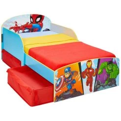 MOOSE TOYS Lit Enfant Avec Tiroirs De Rangement Avengers Marvel Disney 140 Cm - Multicolor -Lit enfant Soldes Boutique 23573165 3