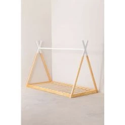 Lit En Bois Pour Matelas De 90 Cm Typi Kids SKLUM Bois Bois Naturel - Bois Naturel Bois Naturel -Lit enfant Soldes Boutique 23862896 3