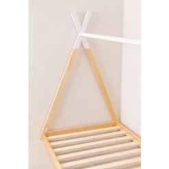 Lit En Bois Pour Matelas De 90 Cm Typi Kids SKLUM Bois Bois Naturel - Bois Naturel Bois Naturel -Lit enfant Soldes Boutique 23862896 4
