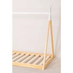 Lit En Bois Pour Matelas De 90 Cm Typi Kids SKLUM Bois Bois Naturel - Bois Naturel Bois Naturel -Lit enfant Soldes Boutique 23862896 5