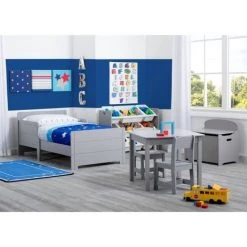 PETIT POUCET Lit Enfant Couleur Gris Modèle Signature Delta Children 140cm - Gris -Lit enfant Soldes Boutique 24095257 3