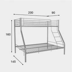 VMO HOME LIT SUPERPOSÉ FAMILY DOUBLE #FFFFFF - #ffffff -Lit enfant Soldes Boutique 24991050 3