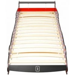 Hommoo Lit Voiture De Course Pour Enfants 90 X 200 Cm Rouge HDV10567 -Lit enfant Soldes Boutique 25065938 4
