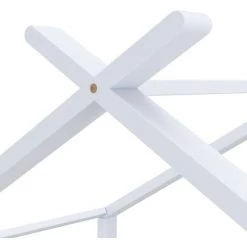 Cadre De Lit D'Enfant Bois De Pin Massif Blanc 70x140 Cm VidaXL -Lit enfant Soldes Boutique 25590850 5