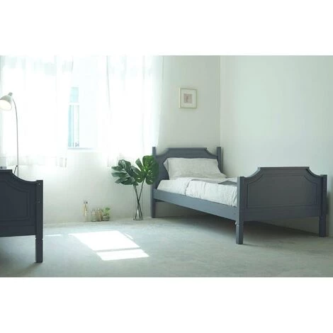 DECO IN PARIS Lit Superposé Séparable En Bois Gris PAULINE 90 X 190 Cm - Gris 5 DECO IN PARIS Lit Superposé Séparable En Bois Gris PAULINE 90 X 190 Cm - Gris – Image 5