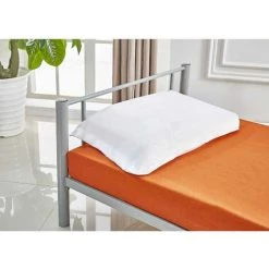 DECO IN PARIS Lit Superposé TWINS En Métal Gris 90 X 190 Cm + Sommiers - Gris -Lit enfant Soldes Boutique 26097680 3