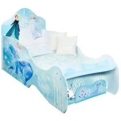 MOOSE TOYS Lit Enfant En Forme De Traîneau Disney La Reine Des Neiges Avec Rangement En Pied Du Lit - Bleu -Lit enfant Soldes Boutique 26855167 3