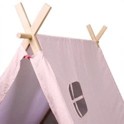 THE HOME DECO FACTORY Tente Rose Pour Enfant - Rose -Lit enfant Soldes Boutique 27375837 3