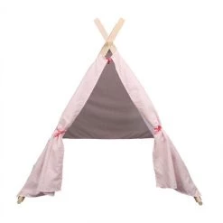 THE HOME DECO FACTORY Tente Rose Pour Enfant - Rose -Lit enfant Soldes Boutique 27375837 4