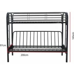 HABITAT ET JARDIN Lit Mezzanine "POLO" - 90 X 190 Cm - Noir 6 HABITAT ET JARDIN Lit Mezzanine "POLO" - 90 X 190 Cm - Noir -Lit enfant Soldes Boutique 3068960 3