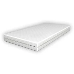 Lit D'enfant Forme Maison Sisimiut Avec Matelas Orthopédique 140 X 70 Cm Blanc [en.casa] -Lit enfant Soldes Boutique 30767550 5
