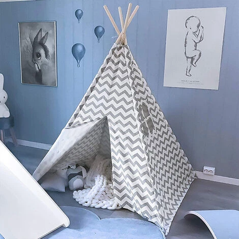 SKECTEN TIPI Pour Enfants H.160cm (Gris) 1 SKECTEN TIPI Pour Enfants H.160cm (Gris)