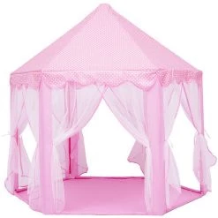 SKECTEN Tente De Jeu Enfant, Tente De Jeu Pour 3 Enfants Maximum, 140 X 140 X 142 Cm, Rose 8 SKECTEN Tente De Jeu Enfant, Tente De Jeu Pour 3 Enfants Maximum, 140 X 140 X 142 Cm, Rose -Lit enfant Soldes Boutique 33221656 4