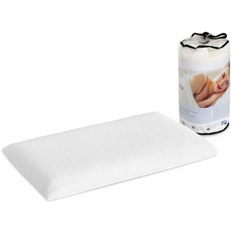 DORMALIT Oreiller Enfant 6 CM Confort 70X35 - Mousse A Memoire De Forme. Dehoussable. Ergonomique. Son Premier Oreiller 1 DORMALIT Oreiller Enfant 6 CM Confort 70X35 - Mousse A Memoire De Forme. Dehoussable. Ergonomique. Son Premier Oreiller