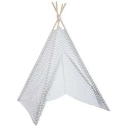 ATMOSPHERA FOR KIDS Tipi Déco Enfant 160cm Gris