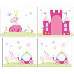 Paris Prix - Tente Textile Pour Lit "pino Princesse" Rose