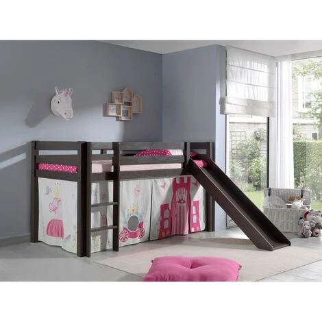 Paris Prix - Tente Textile Pour Lit "pino Princesse" Rose 2 Paris Prix - Tente Textile Pour Lit "pino Princesse" Rose – Image 2