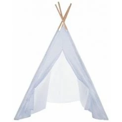 ATMOSPHERA FOR KIDS Tipi Déco Enfant 160cm Bleu -Lit enfant Soldes Boutique 33655682 5