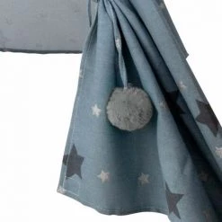 ATMOSPHERA FOR KIDS Tipi Déco Enfant à 5 Pieds "Pompons" 160cm Bleu -Lit enfant Soldes Boutique 33659735 4
