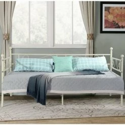 EGGREE Lit 90x190cm-lit Unique Canapé--Lit Enfants 90x190cm Ou Lit Adulte-Blanc -Lit enfant Soldes Boutique 33859686 5