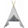 Paris Prix - Tipi Enfant Déco "rêves" 160cm Gris