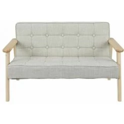 Paris Prix - Canapé Enfant Déco "timéo" 70cm Taupe