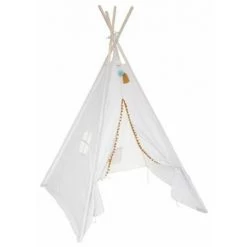 ATMOSPHERA FOR KIDS Tipi Enfant Déco "Indien" 160cm Beige