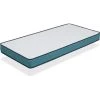 DORMALIT Matelas 80x130 LIT ENFANTS Epaisseur 14 CM CONFORT PRO Ergonomique, Respirant, Memoire. Ideal Pour Lit Gigogne