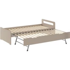 AKITEN RETAIL Lit Gigogne Louna Lin 90x190 Cm - Lin 7 AKITEN RETAIL Lit Gigogne Louna Lin 90x190 Cm - Lin -Lit enfant Soldes Boutique 40005525 4